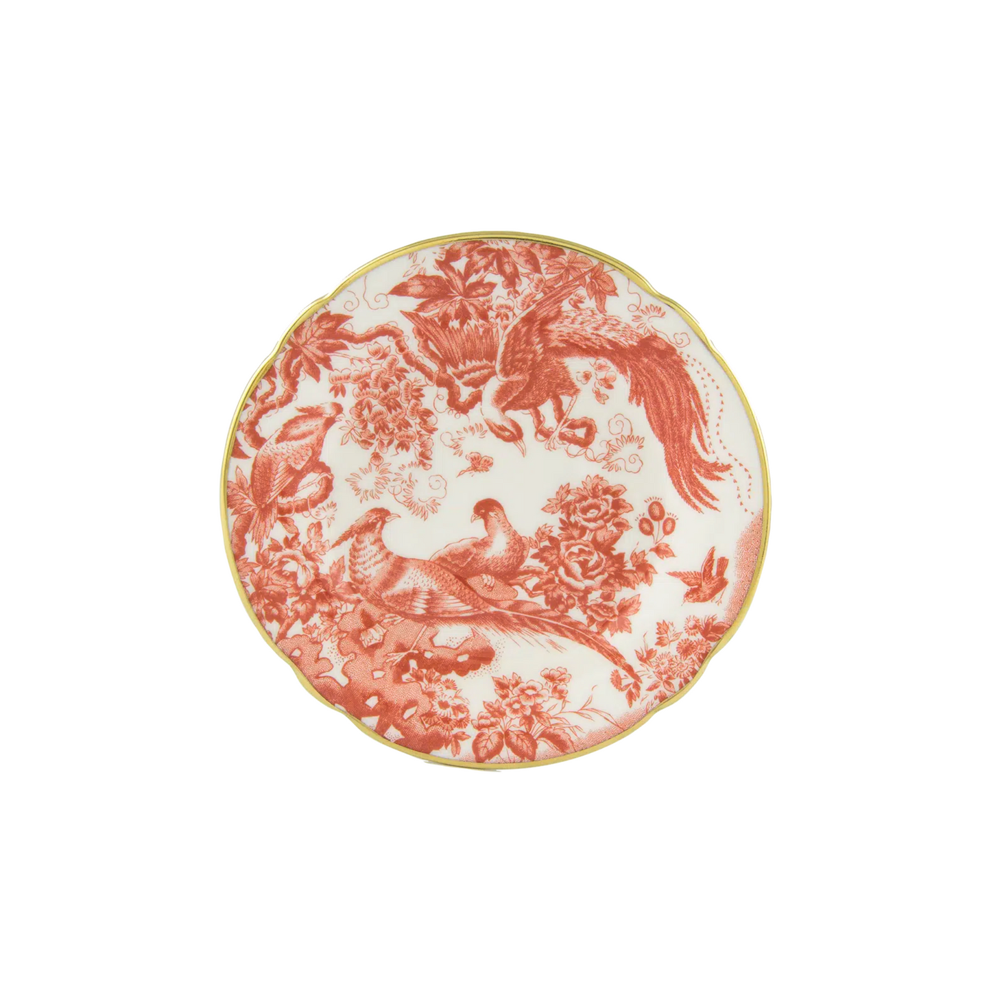 Aves Red - Coffee Cup & Saucer