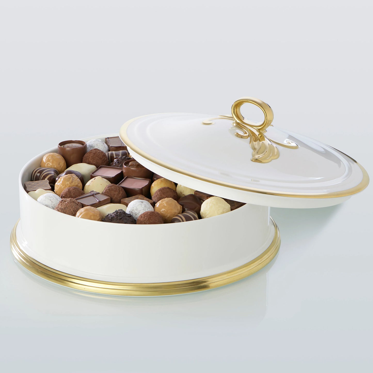 Accentuate Gold Chocolate Box (Gift Boxed)