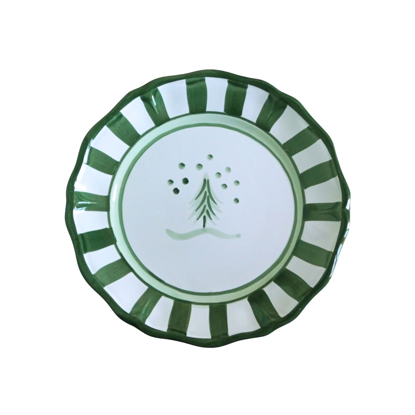 Allegro, Green - Salad (Dessert) Plate