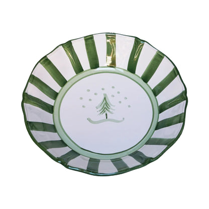 Allegro, Green - Serving Bowl