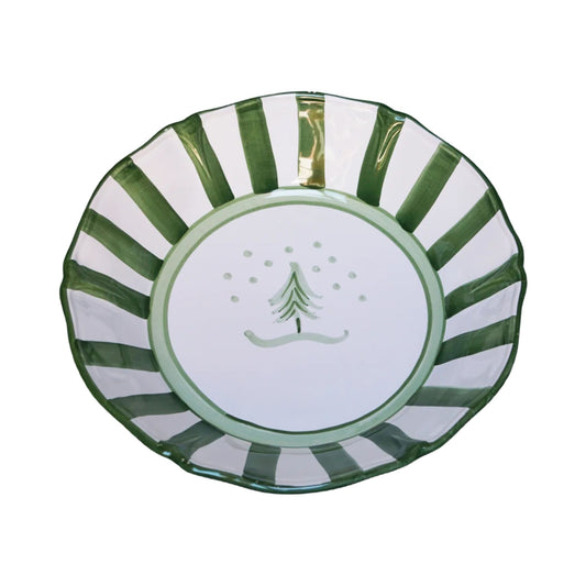 Allegro, Green - Serving Bowl
