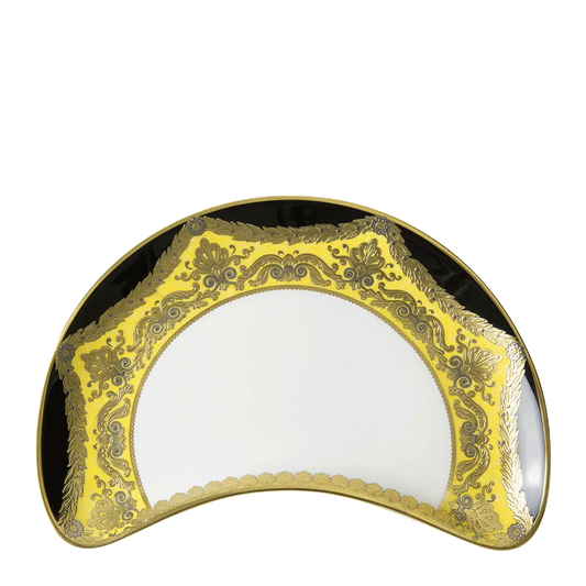 Amber Palace Crescent Salad Plate