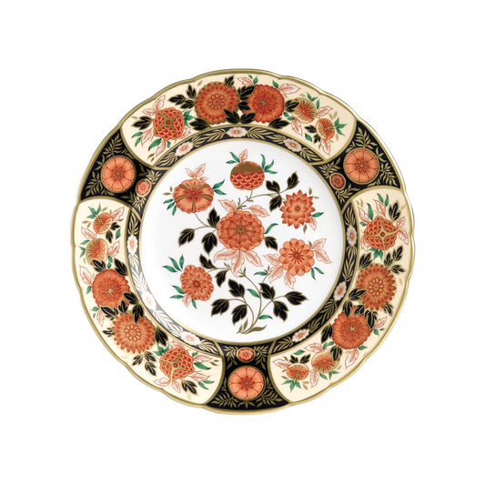 Imari Accent Plate - Antique Chrysanthemum