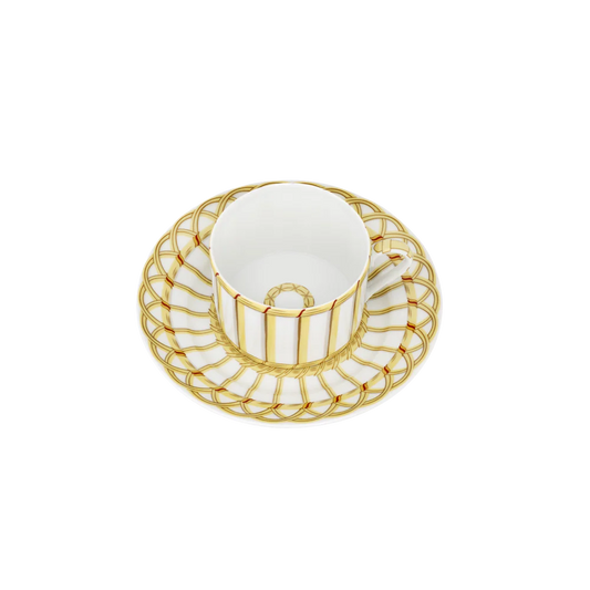 Vannerie Cottage Tea Cup & Saucer