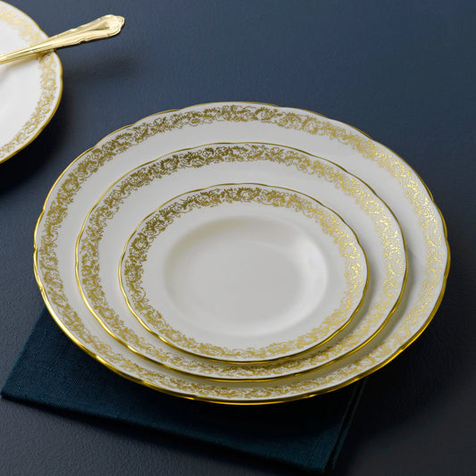 AVES GOLD NARROW BAND DINNERWARE