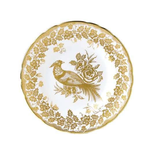 Holiday Accent Plate - Aves Gold