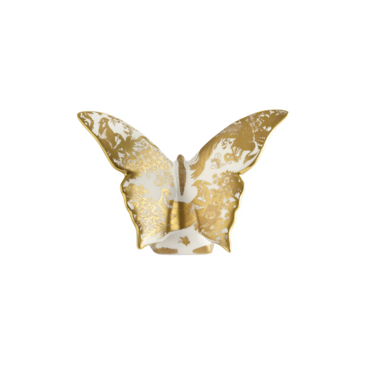 Royal Crown Derby Aves Gold Butterfly Figurine – Fine Bone China
