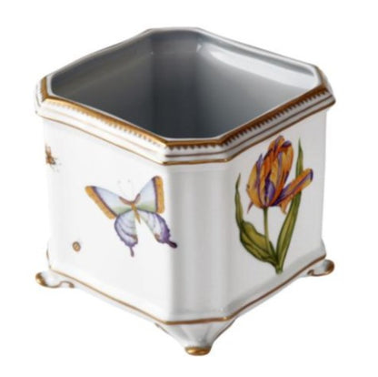 Hand Painted Square Cachepots