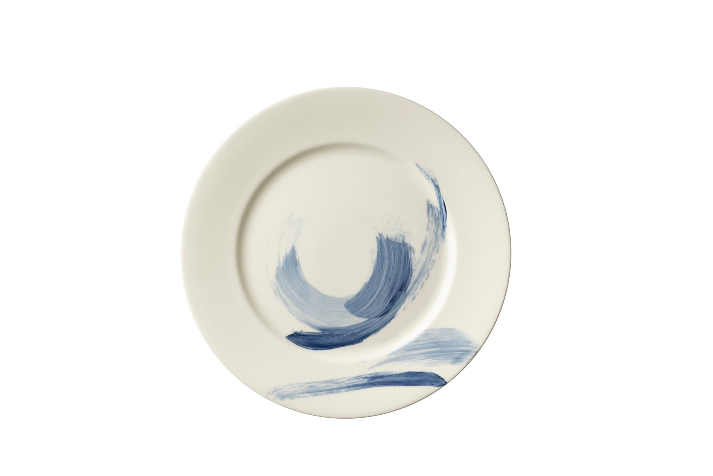 BRUSHSTROKE BLUE DINNERWARE