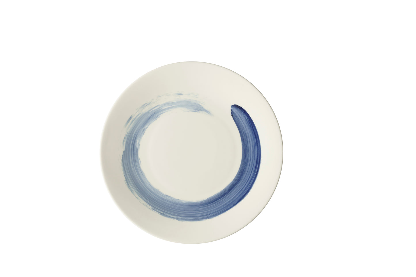 BRUSHSTROKE BLUE DINNERWARE