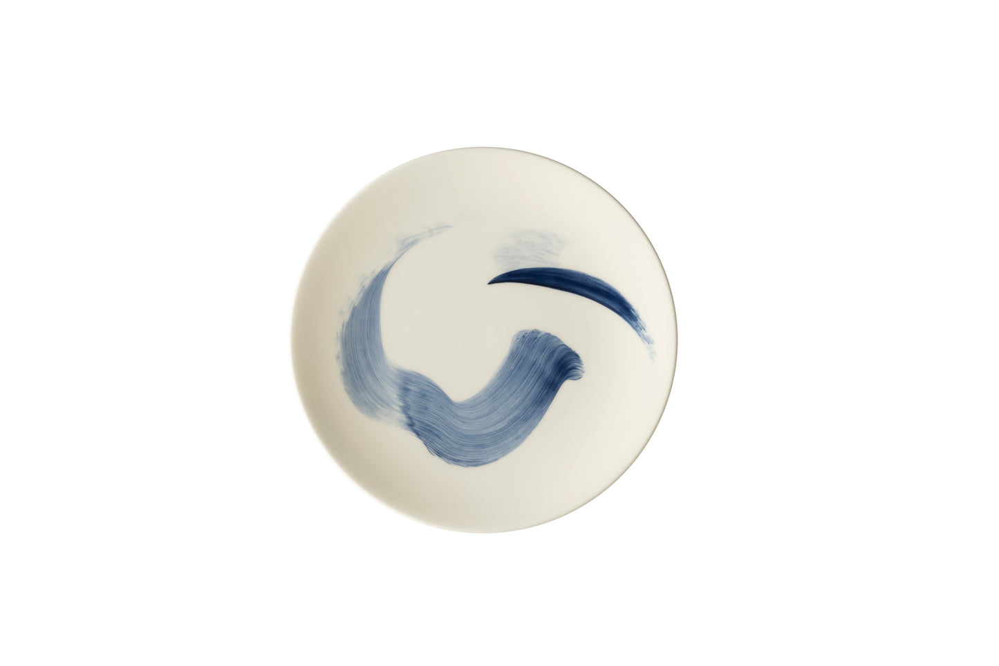 BRUSHSTROKE BLUE DINNERWARE