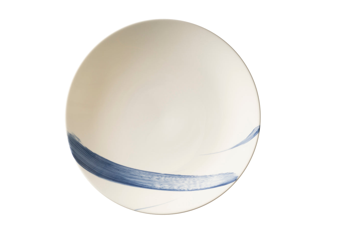 BRUSHSTROKE BLUE DINNERWARE