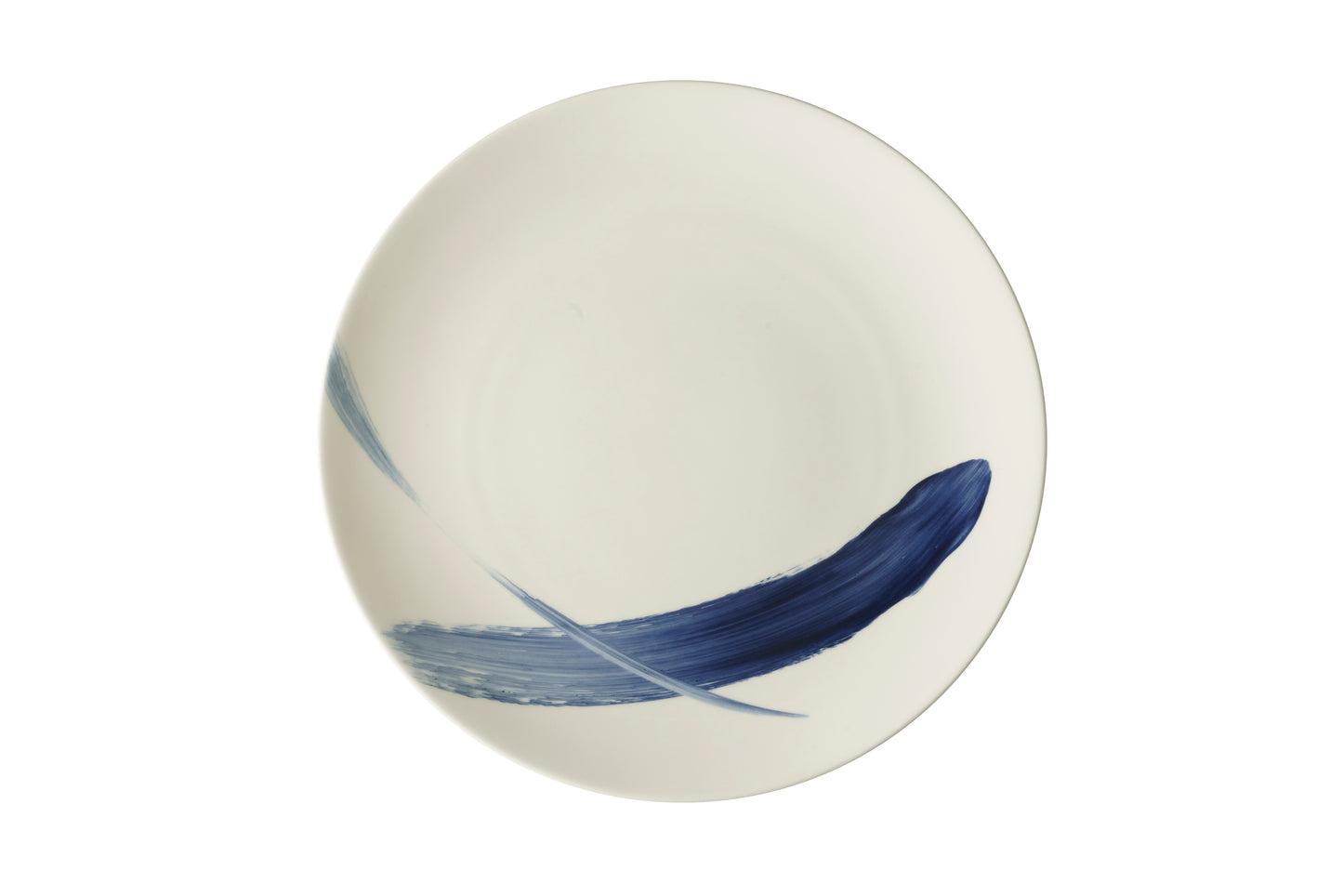 BRUSHSTROKE BLUE DINNERWARE