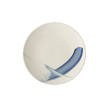 Brushstroke Blue Bread & Butter Plate