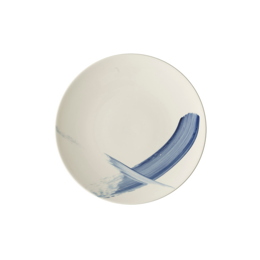 Brushstroke Blue Bread & Butter Plate