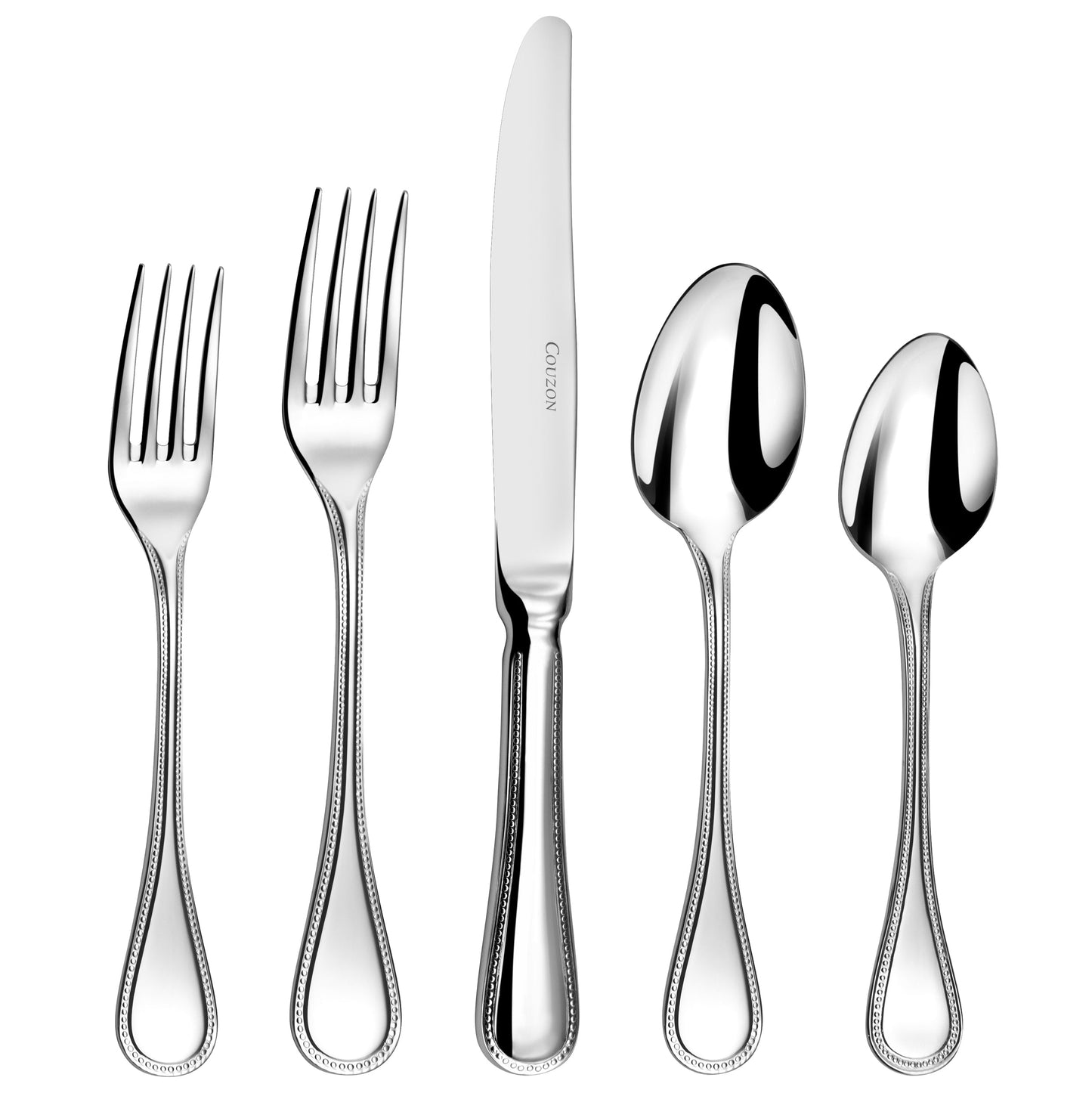 Le Perle Silver Plate - 5 Piece Place Setting