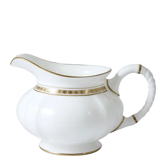 CARLTON GOLD SAUCEBOAT & STAND