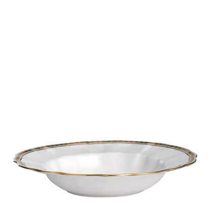 CARLTON GOLD RIMMED SOUP BOWL