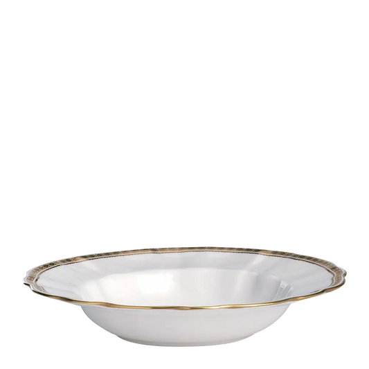 CARLTON GOLD RIMMED SOUP BOWL