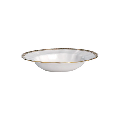 Carlton Gold - Rimmed Soup Bowl