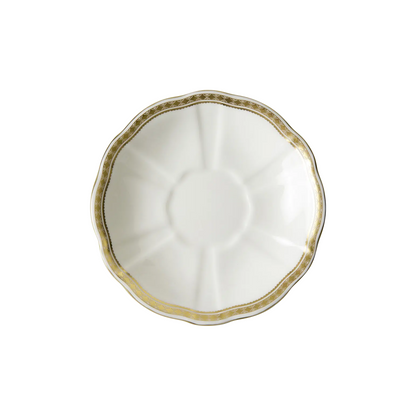Carlton Gold - Cream Soup Bowl & Stand