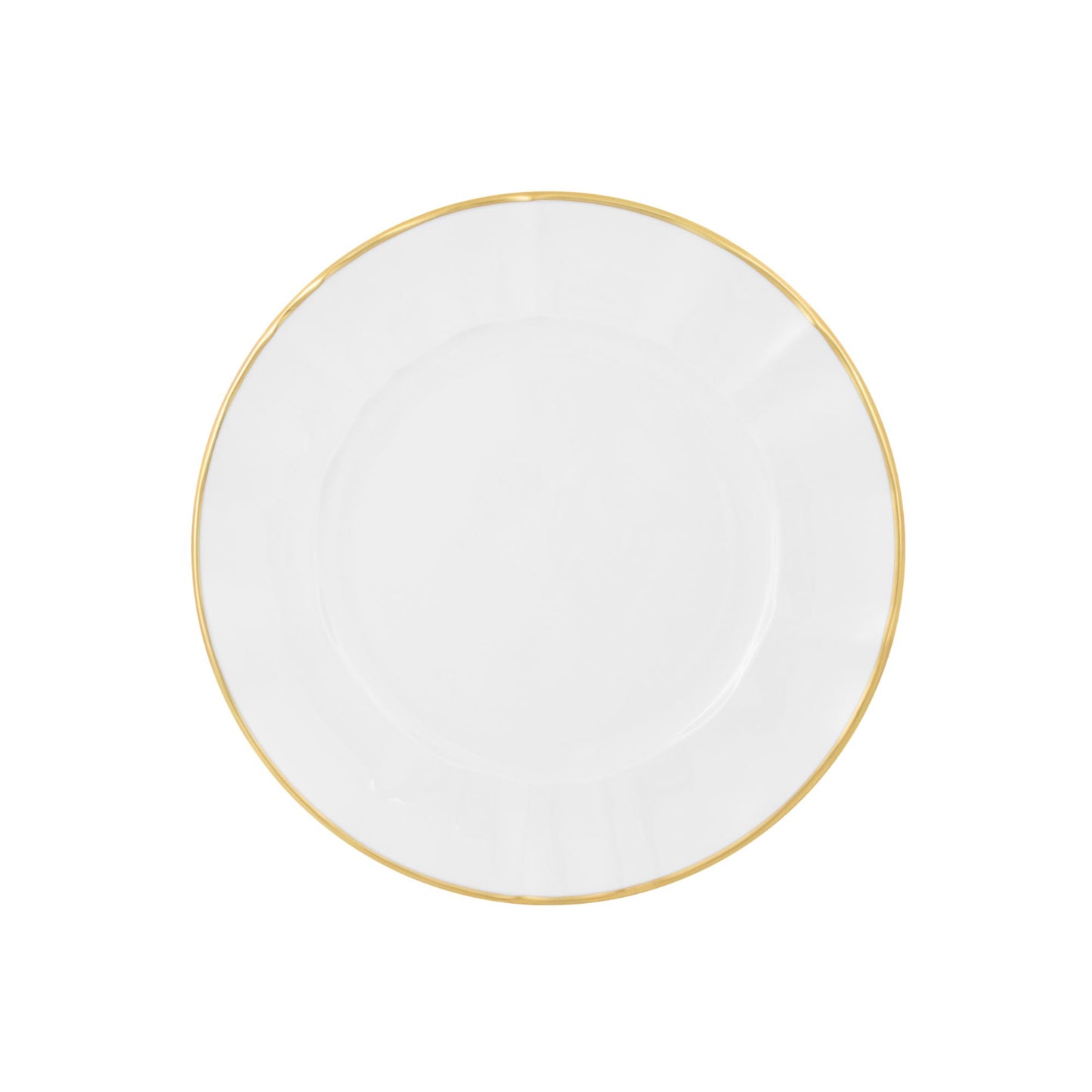 Anna's Chargers - White with Gold