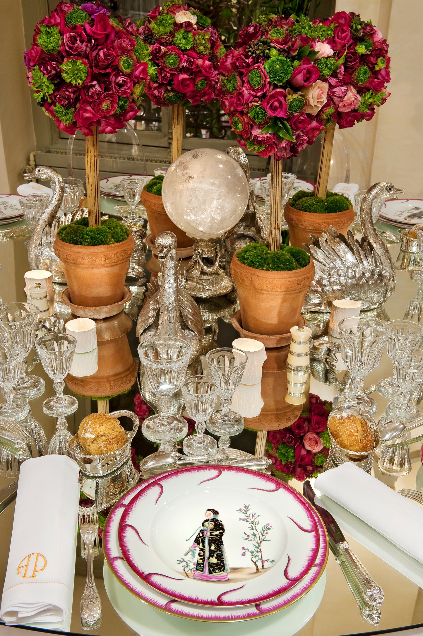 Chinoiserie Dinner Plates