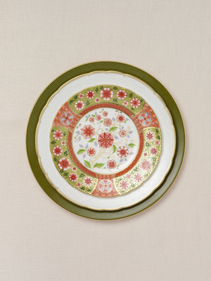 Imari Charger, Green