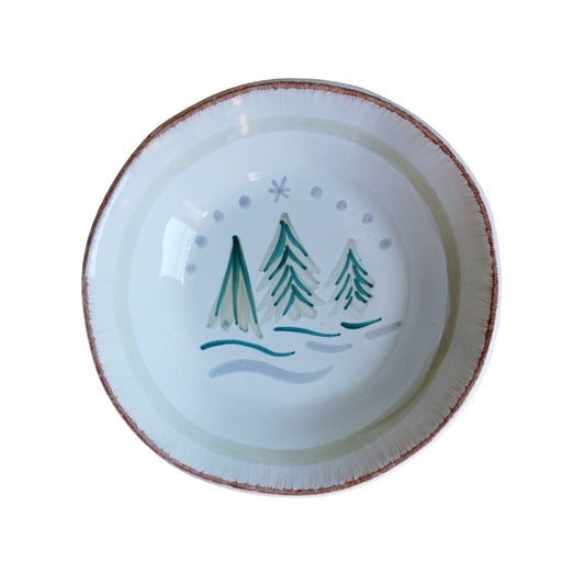 Cortina (Winter Trees) - Pasta Bowl