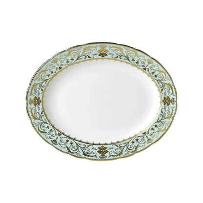 Darley Abbey Mint Green - Oval Platter
