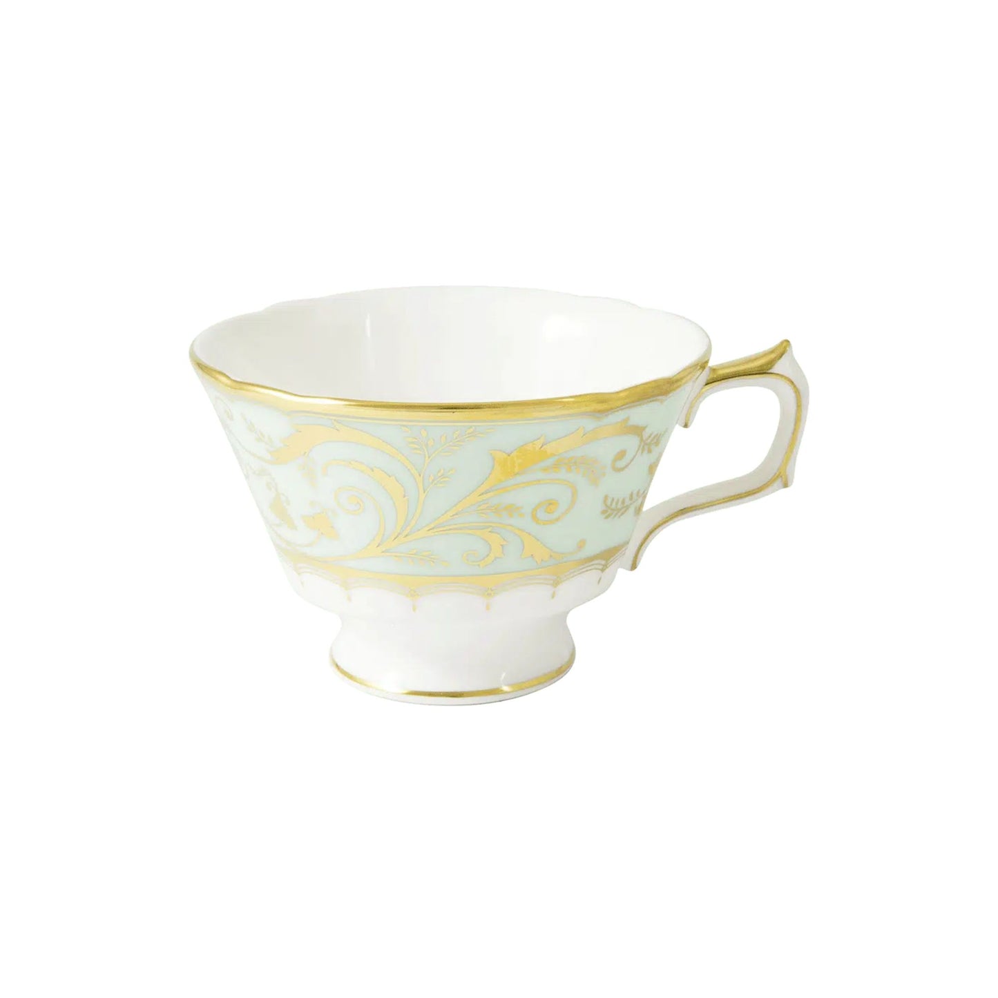 Darley Abbey Mint Green - Tea Cup & Saucer