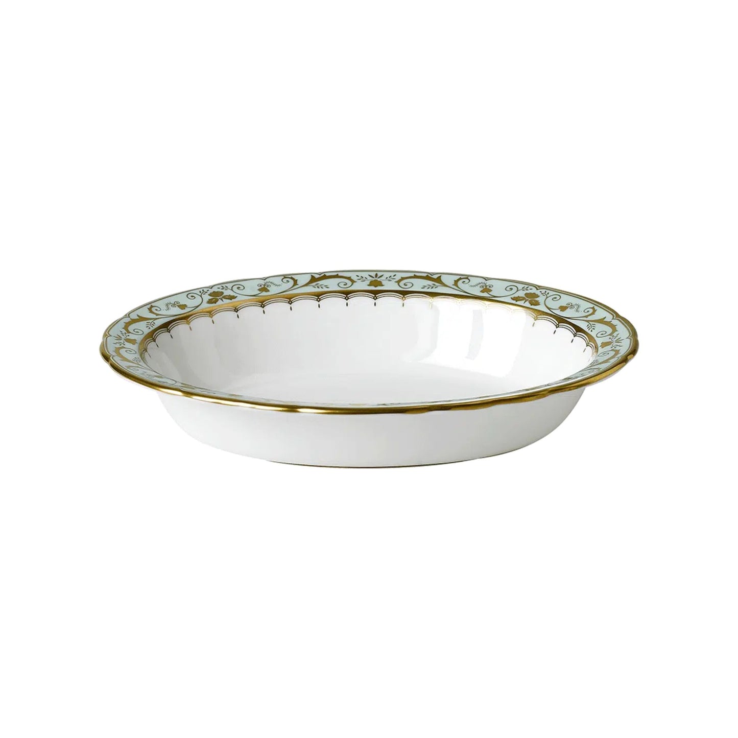 Darley Abbey Mint Green - Open Vegetable Platter