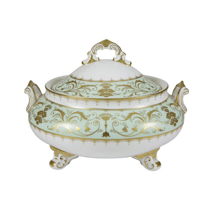 Darley Abbey Mint Green - Soup Tureen & Stand