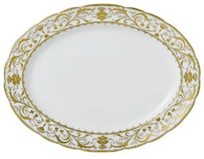 Darley Abbey White - Platter