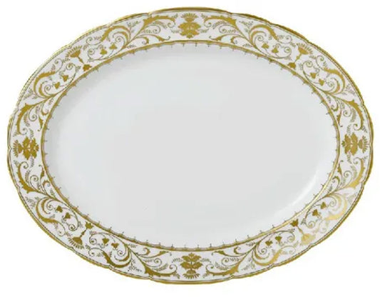 Darley Abbey White - Platter
