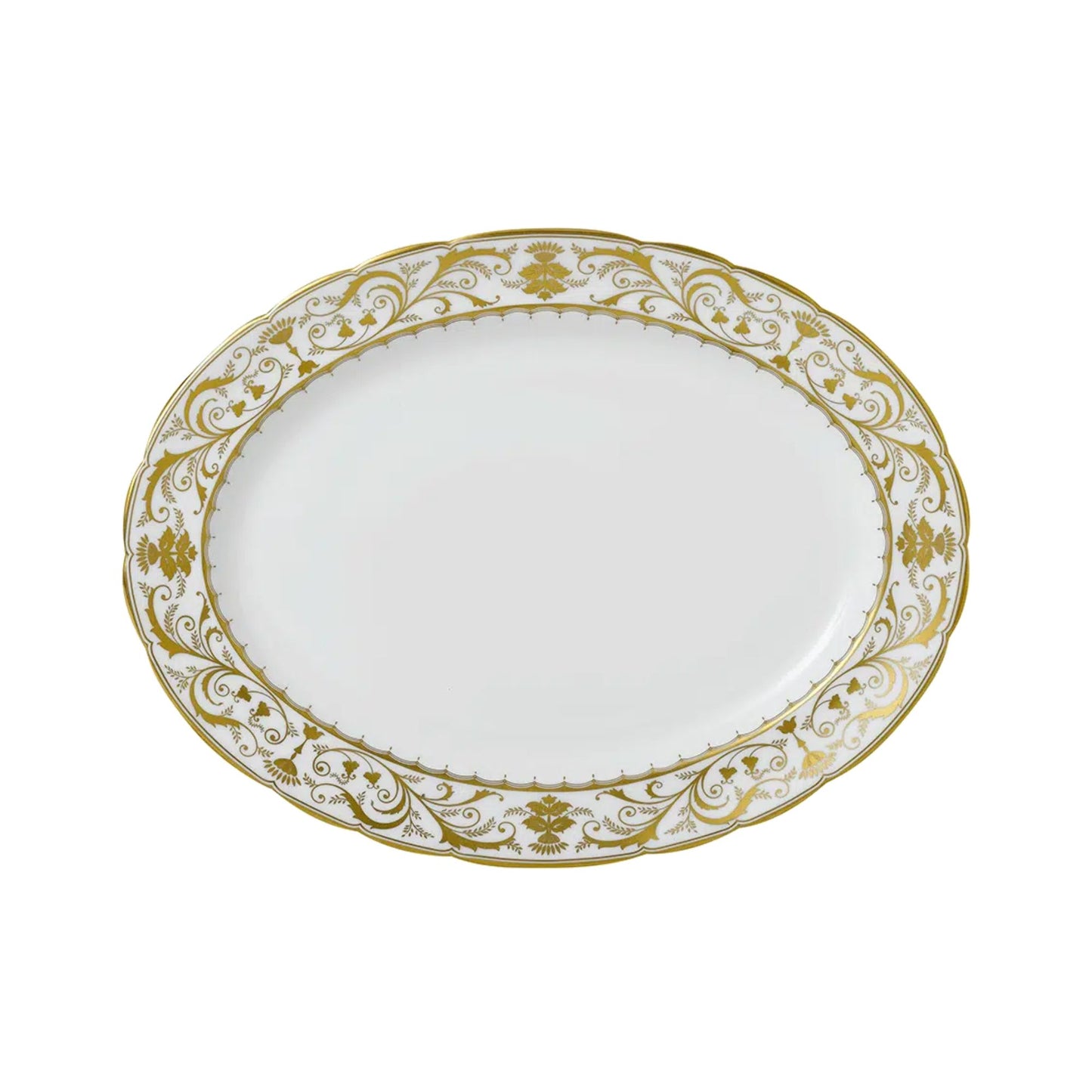 Darley Abbey White - Platter