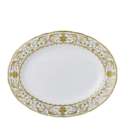 Darley Abbey White - Platter