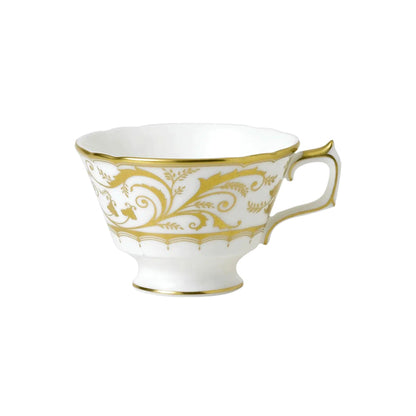 Darley Abbey White - Tea Cup & Saucer