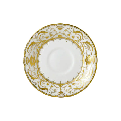 Darley Abbey White - Tea Cup & Saucer
