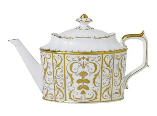 Darley Abbey White - Teapot, Large