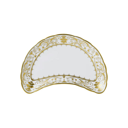 Darley Abbey White - Crescent Salad Plate