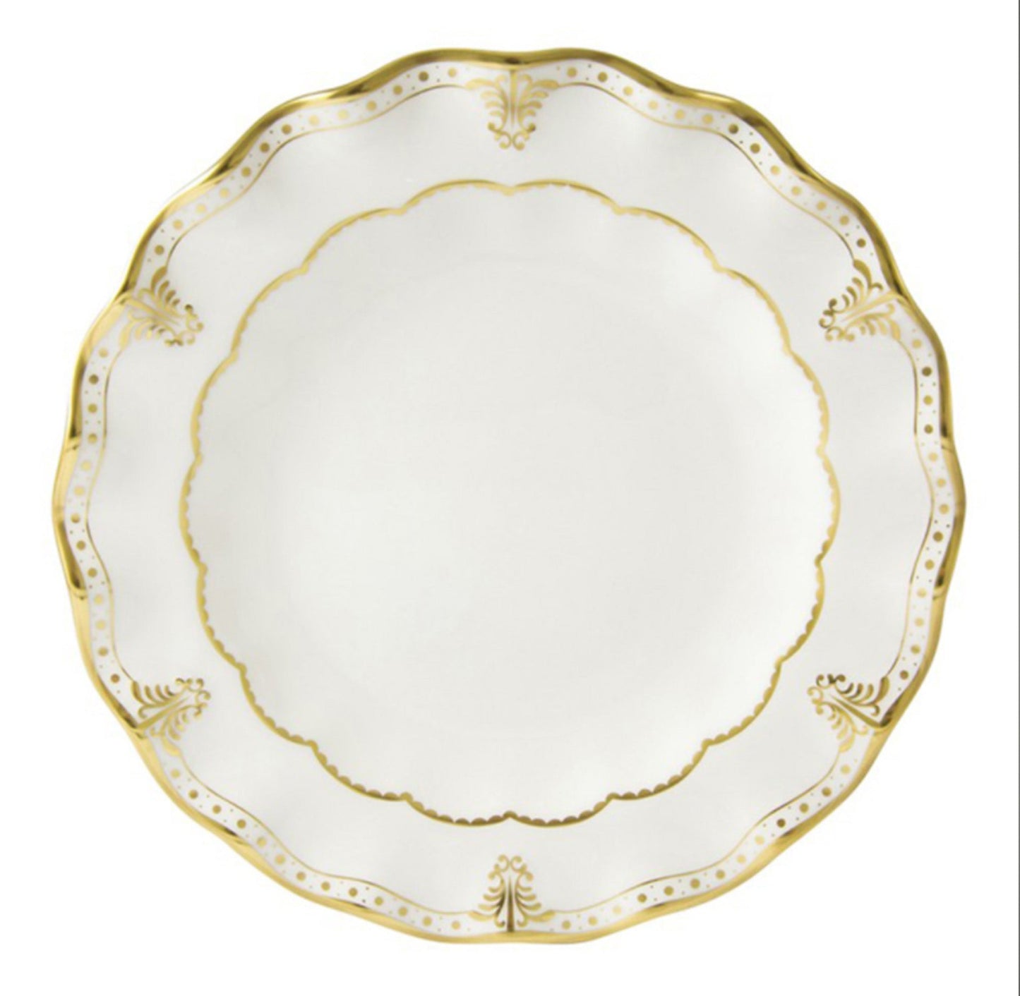 ELIZABETH GOLD SALAD PLATE