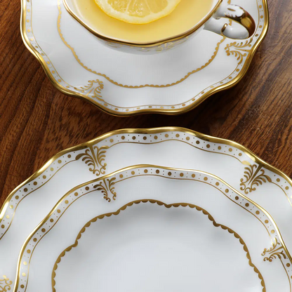 ELIZABETH GOLD SOUP TUREEN & STAND