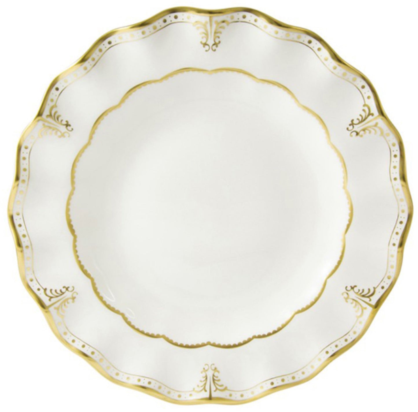 ELIZABETH GOLD DINNER PLATE