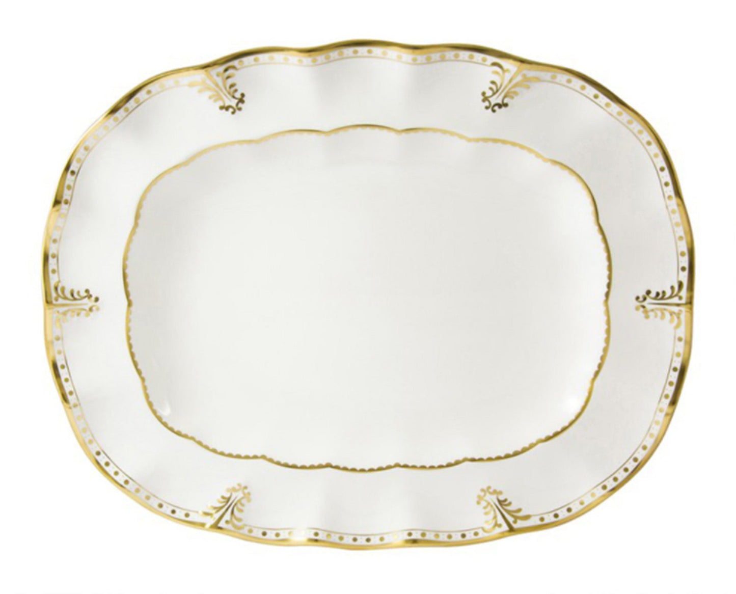 ELIZABETH GOLD LARGE OVAL PLATTER