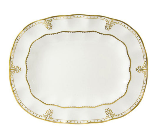 ELIZABETH GOLD MEDIUM OVAL PLATTER