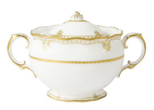 ELIZABETH GOLD SUGAR BOWL