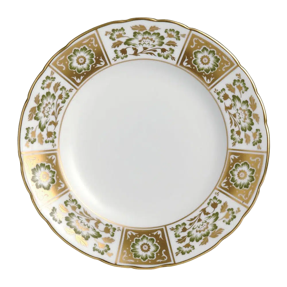 Derby Panel Green - Salad (Dessert) Plate