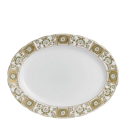 Derby Panel Green - Oval Platters