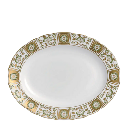 Derby Panel Green - Oval Platters